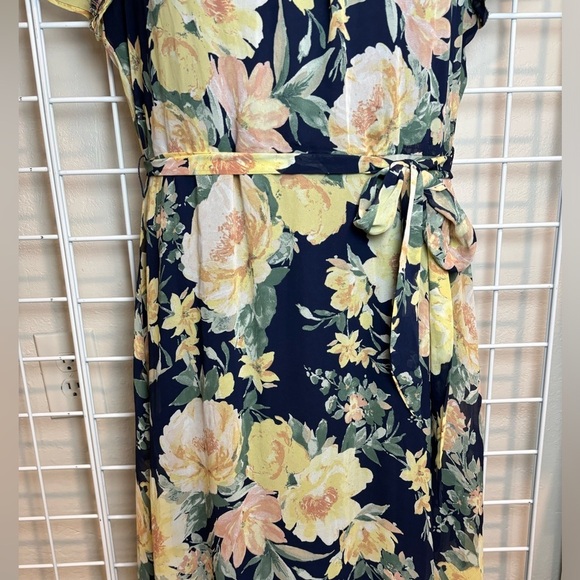 Women’s Chetta B Long Floral Dress Size 12 - Picture 2 of 6